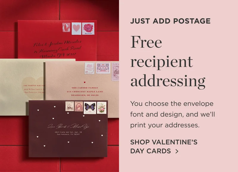 Shop Valentine's Day Cards
