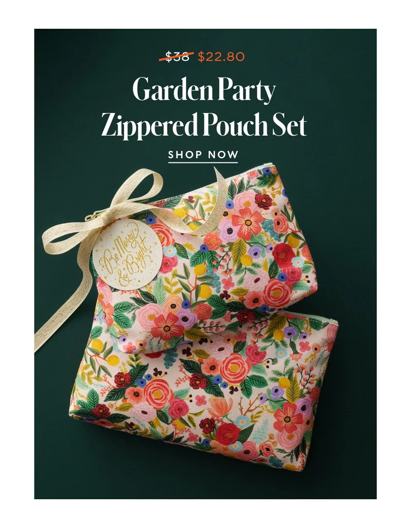 Shop Zippered Pouch Set