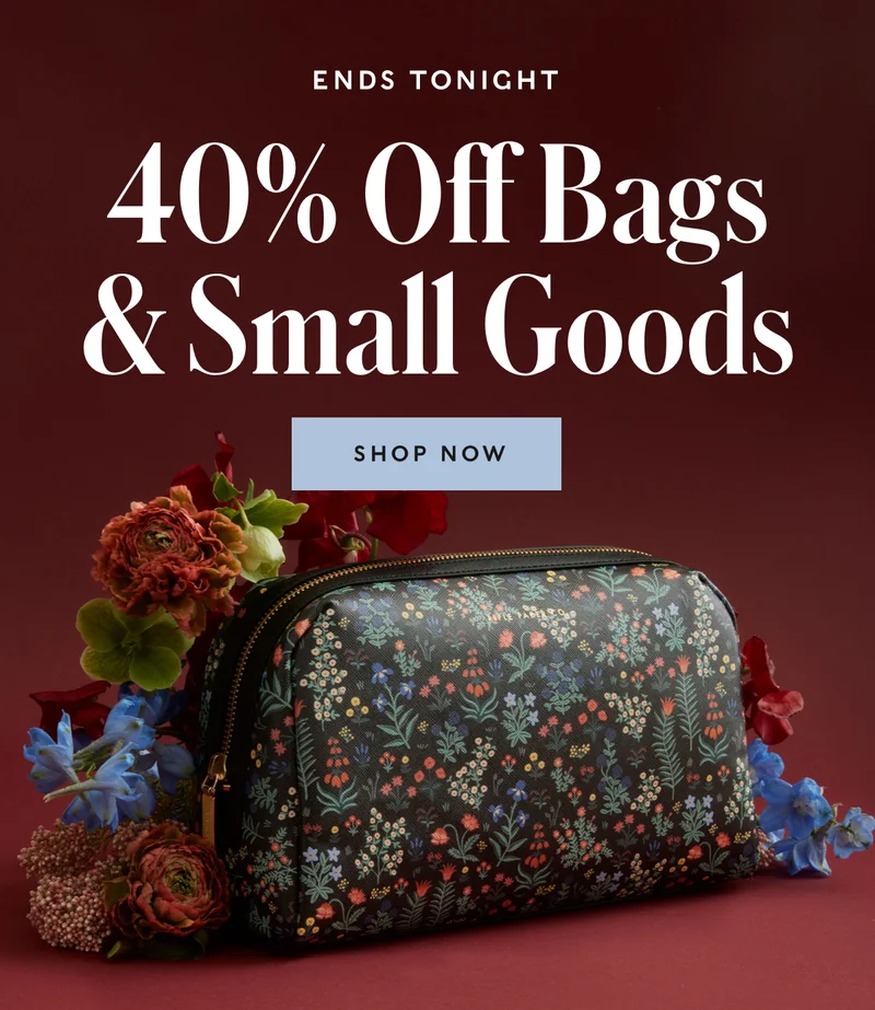 Shop 40% Off Bags and Small Goods