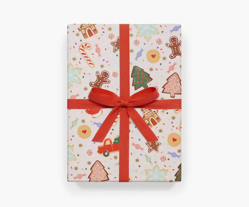 Image of Christmas Cookies Wrapping Sheets