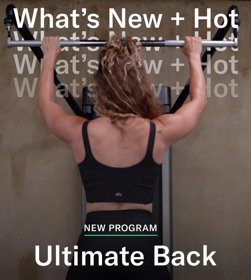 What's New + Hot. New Program Ultimate Back