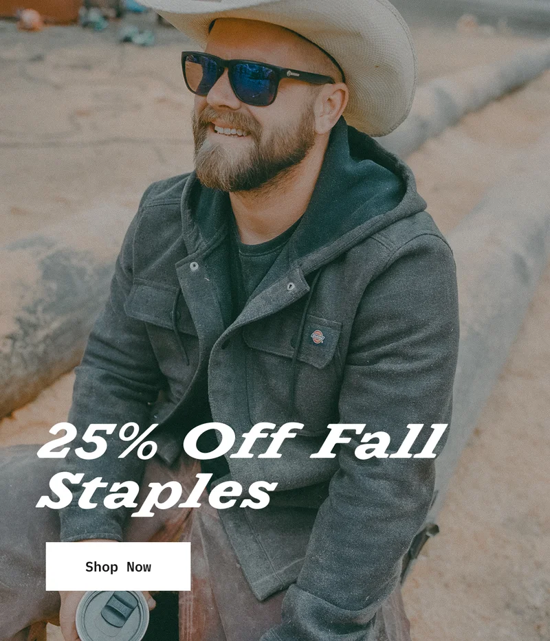25% Off Fall Staples. Shop Now.