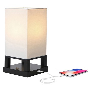 Brightech Maxwell USB Charging 14 in. LED TableLamp