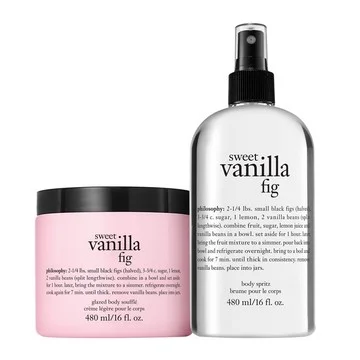 philosophy super-size body souffle & body spritz set