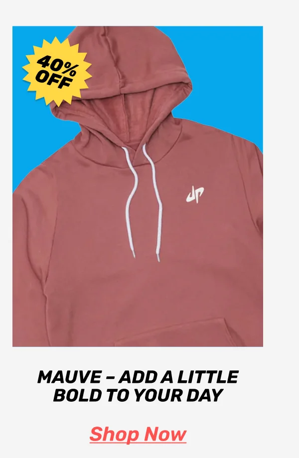 MAUVE - ADD A LITTLE BOLD TO YOUR DAY | CTA: SHOP NOW