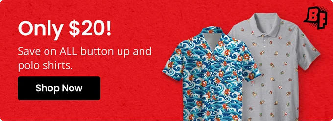 Only $20! | Save on ALL button up and polo shirts. | Shop Now