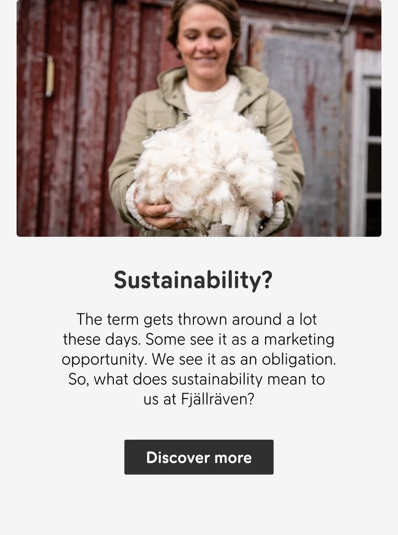 What sustainability means to us
