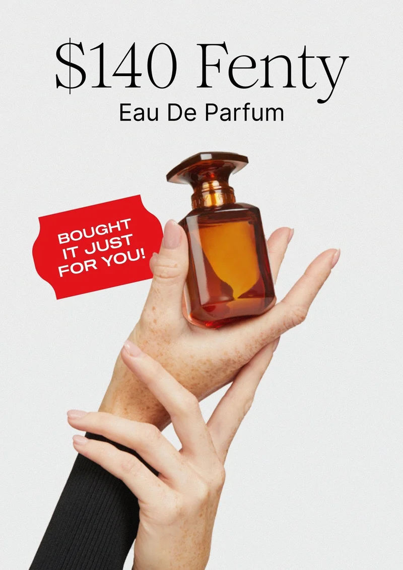 $140 Fenty Eau De Parfum