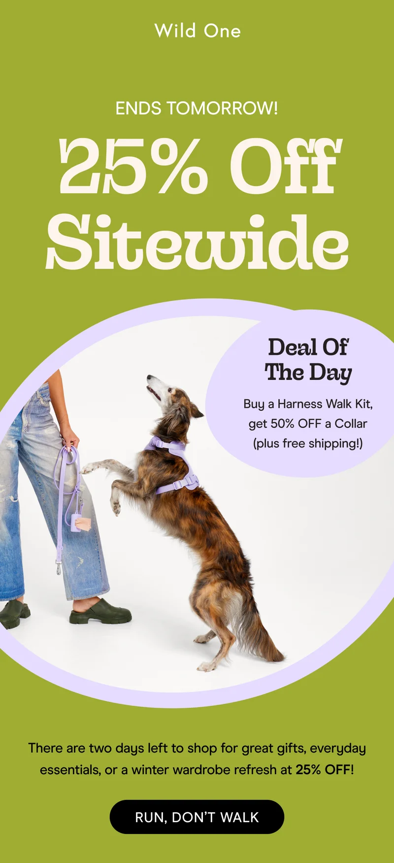 25% OFF SITEWIDE