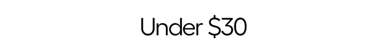 Under $30