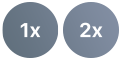 1x 2x
