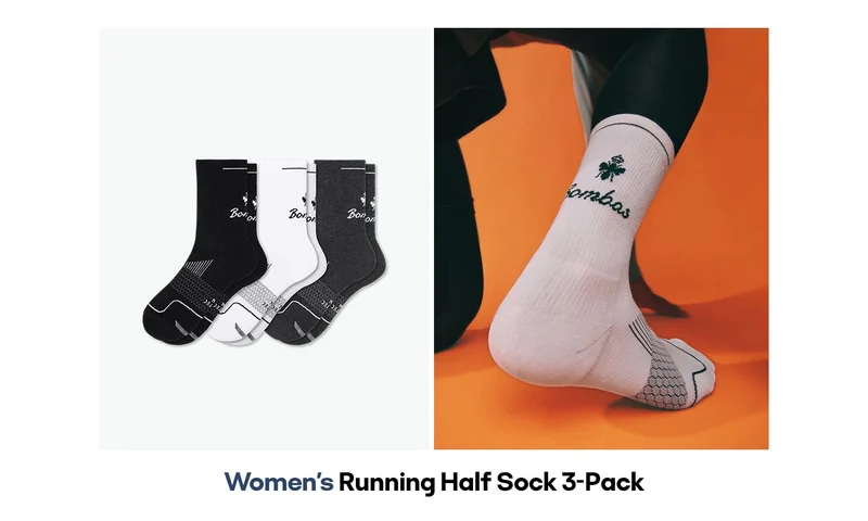 Women's Running Half Sock 3-Pack