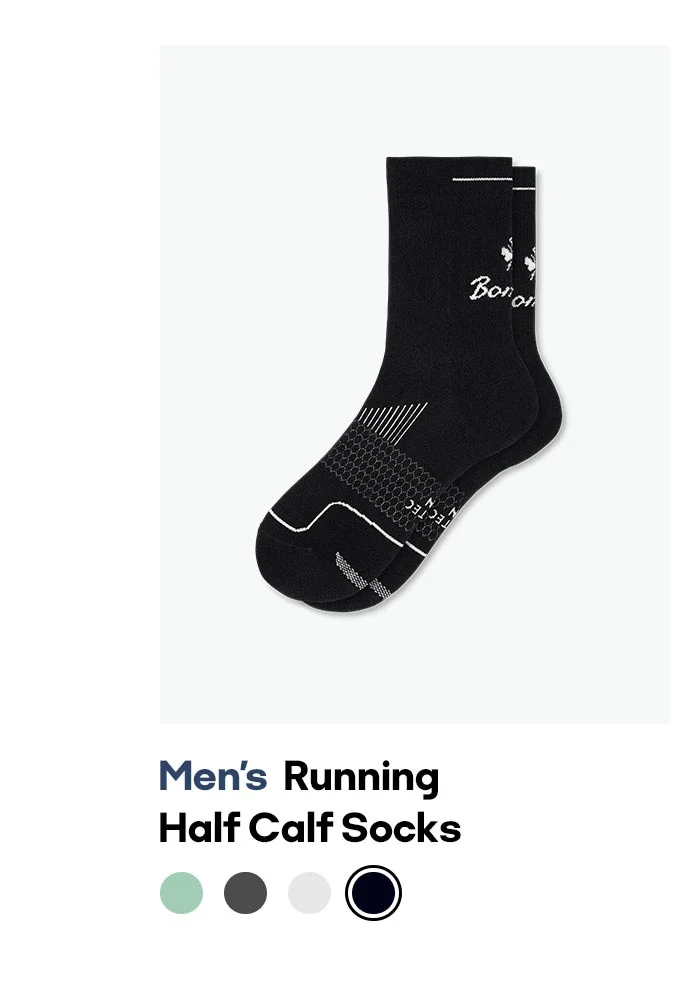 Men's Running Half Calf Socks