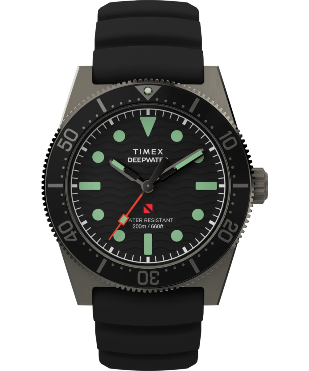 Image of Deepwater Reef 200 41mm Synthetic Rubber Strap Watch