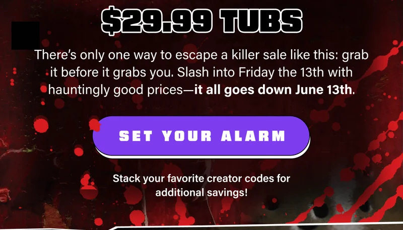 Friday the 13th - Slash your thirst with scary-good deals