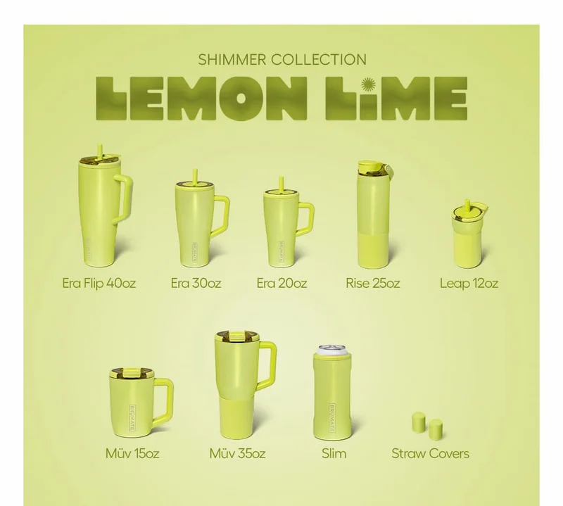 Shimmer Collection Lemon Lime