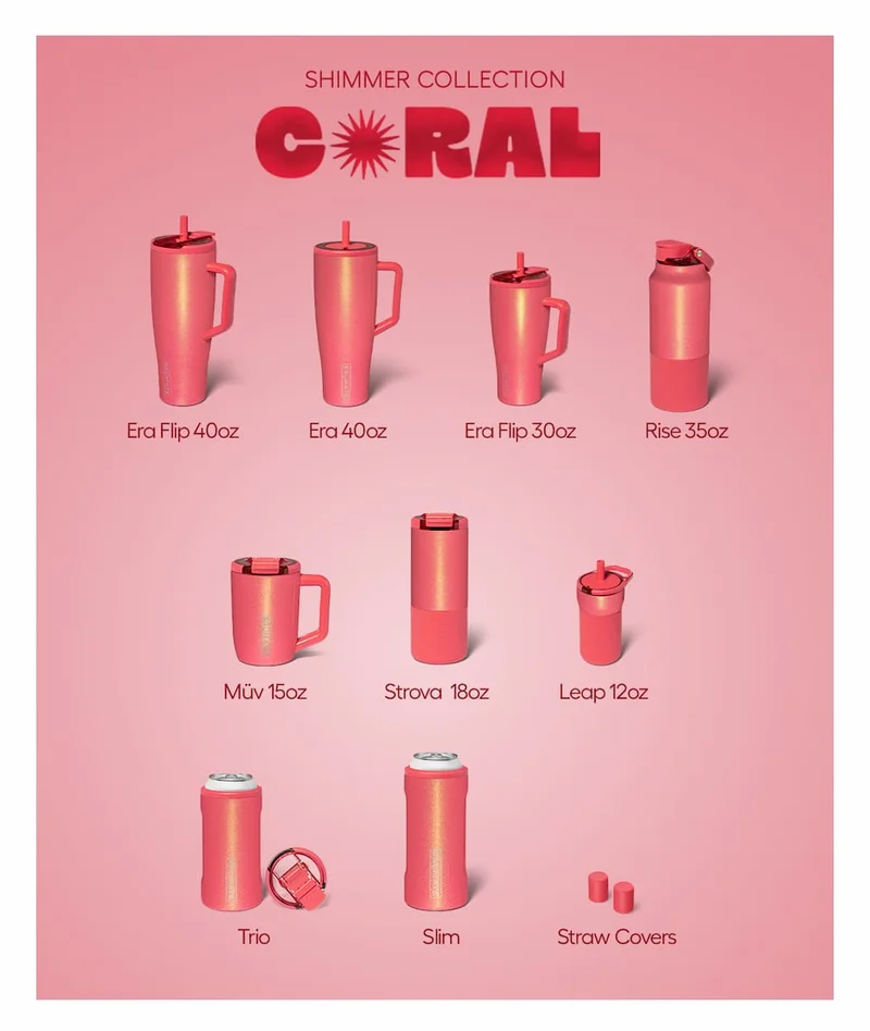 Shimmer Collection - Coral Plan Your Buy