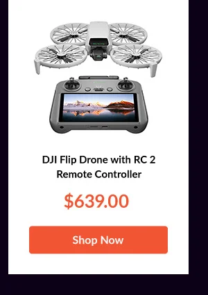DJI Flip Drone with RC 2 Remote Controller