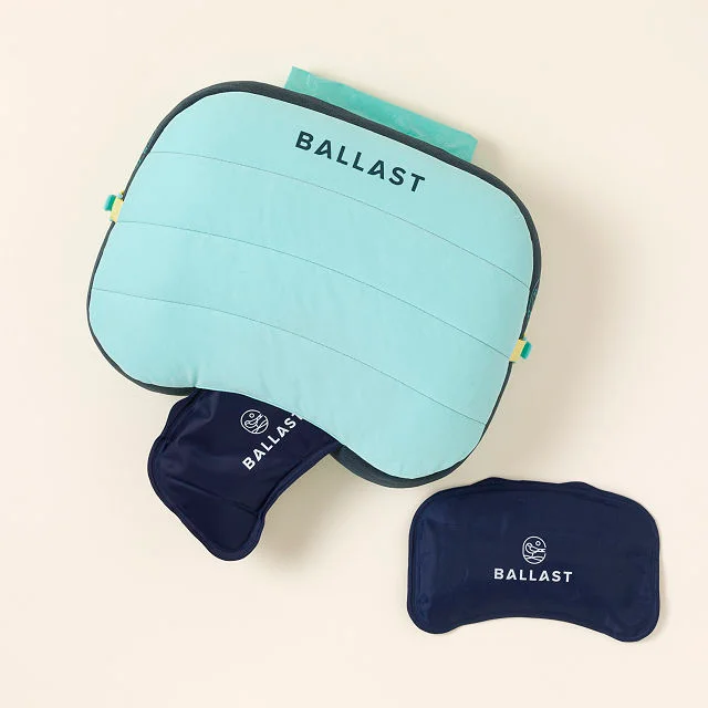 Packable Beach Pillow & Cooling Gel Pack