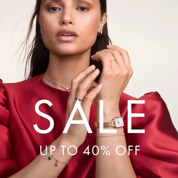 SALE: UP TO 40% OFF