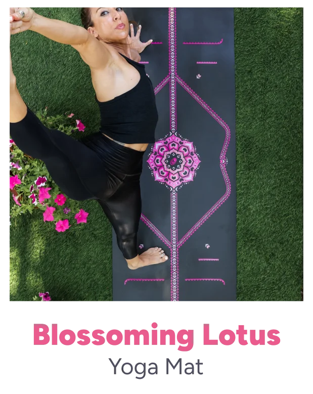 Blossoming Lotus Yoga Mat