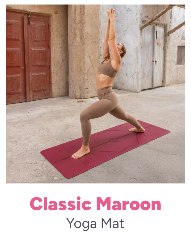 Classic Maroon Yoga Mat