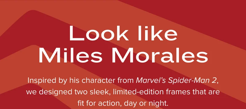 Look like Miles Morales