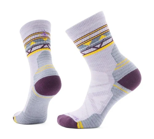 Women's Hike Zig Zag Valley Mid Crew Socks