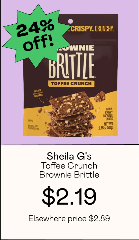 Toffee Crunch Brownie Brittle