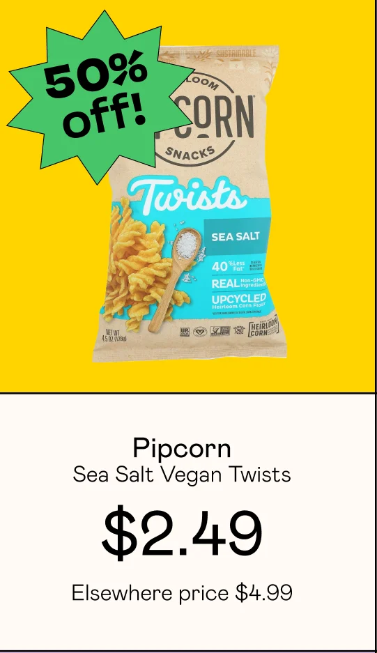 Sea Salt Vegan Twists
