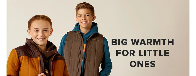 BIG WARMTH FOR LITTLE ONES