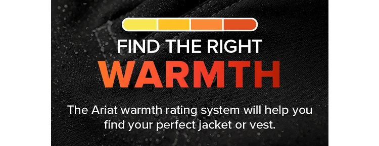 FIND THE RIGHT WARMTH