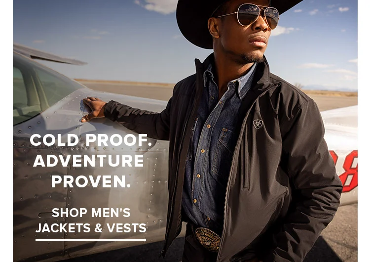 SHOP MEN'S JACKETS AND VESTS