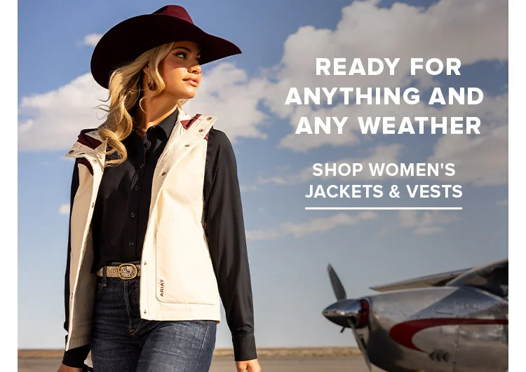 SHOP WOMEN'S JACKETS AND VESTS