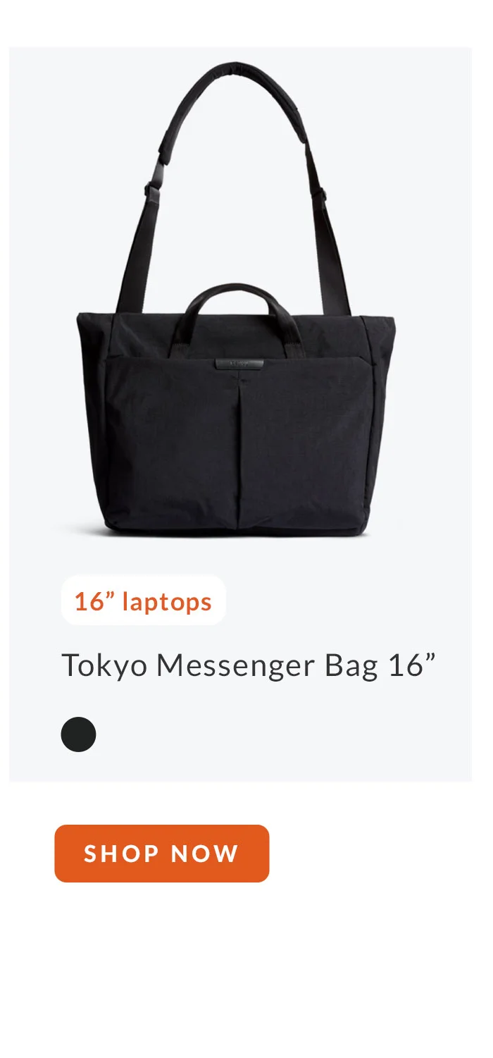 Tokyo Messenger Bag 16"