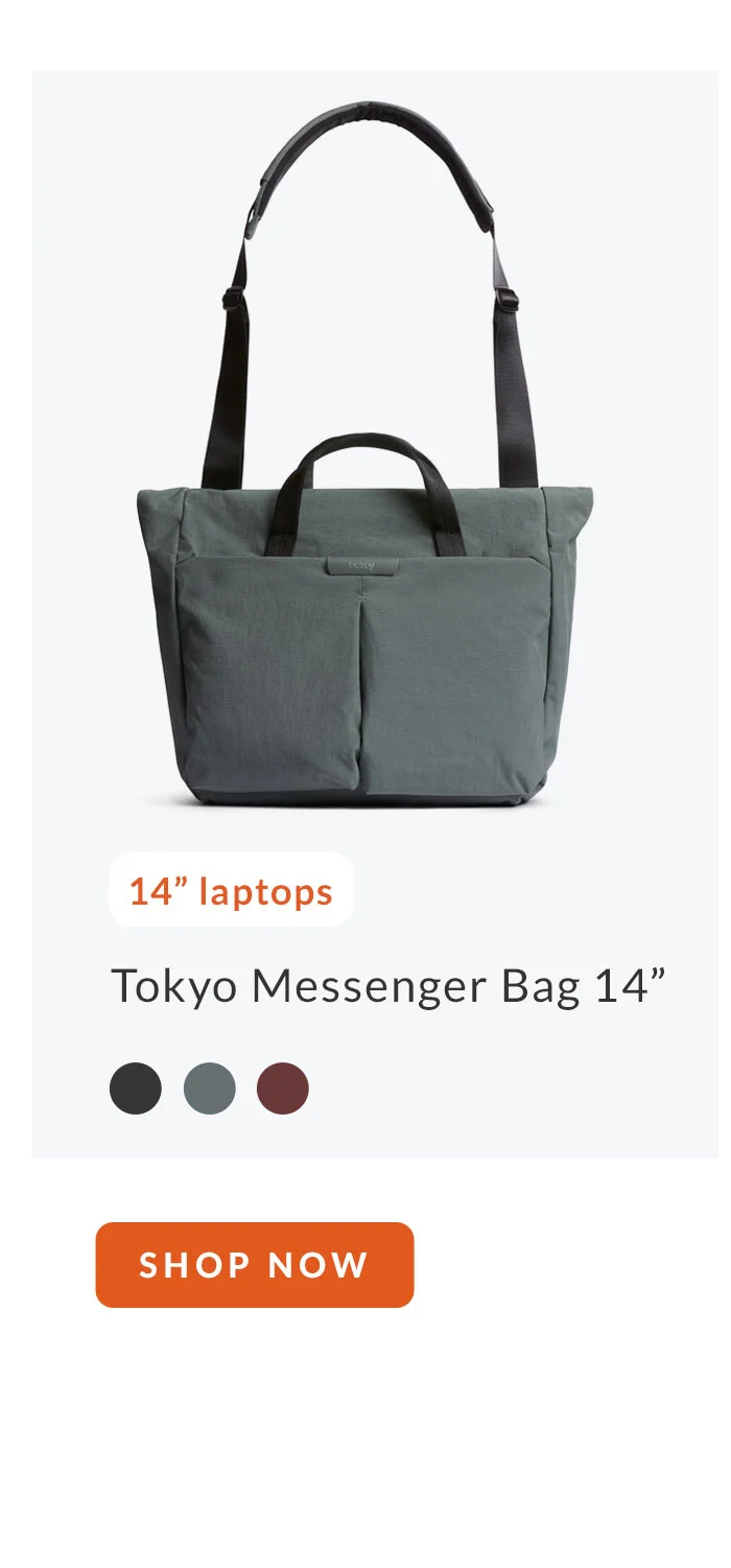 Tokyo Messenger Bag 14"