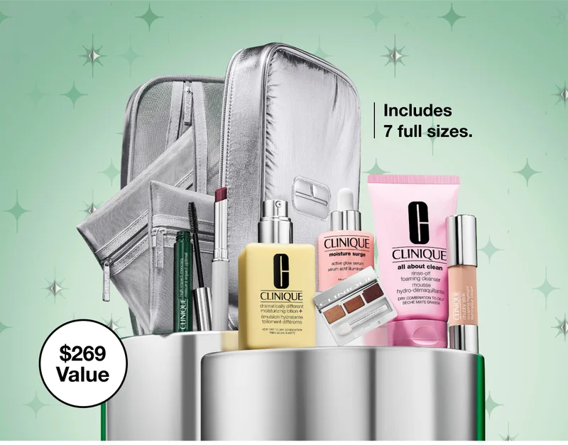 Includes 7 full sizes. $269 Value