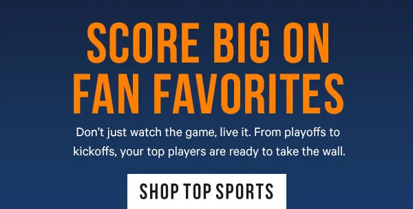 Score Big on Fan Favorites: Don’t just watch the game, live it. From playoffs to kickoffs, your top players are ready to take the wall.