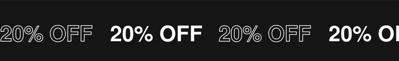 20% OFF
