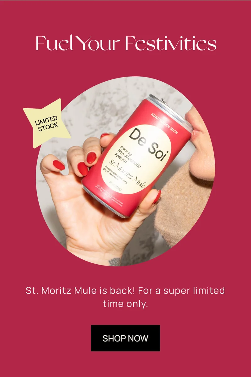Fuel Your Festivities  | St. Moritz Mule is back! For a super limited time only. | SHOP NOW