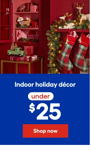 Indoor holiday décor under $25