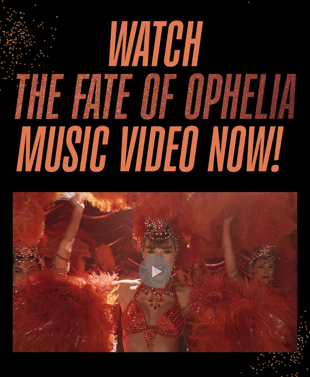 Watch The Fate Of Ophelia music video now!