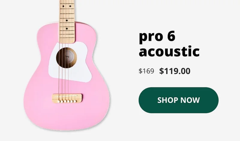 loog pro 6 acoustic - SHOP NOW