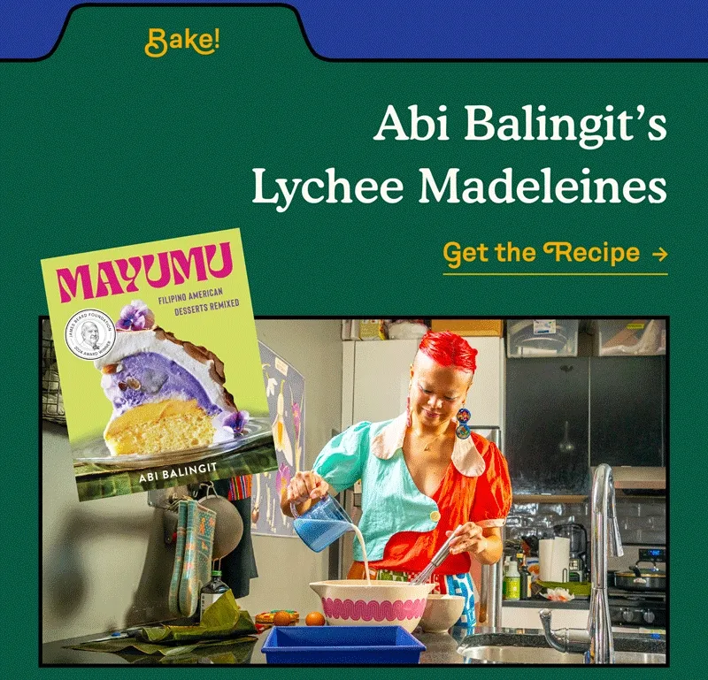 Abi Balingit's Lychee Madeleines