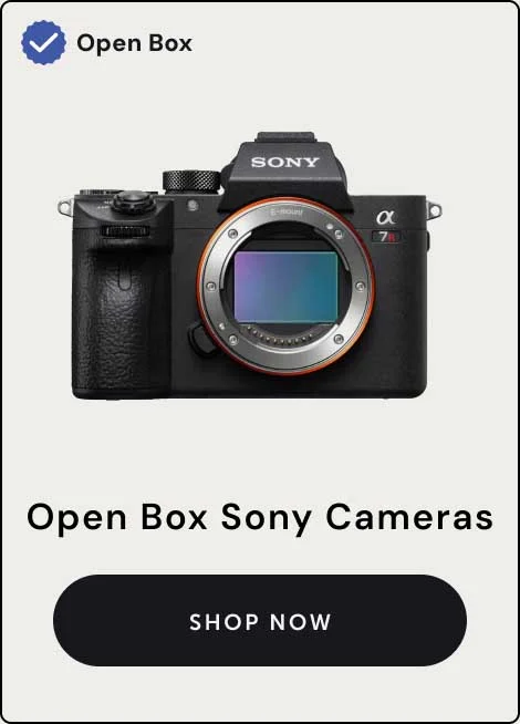 Open Box Sony Cameras Shop Now - Image of Sony Camera