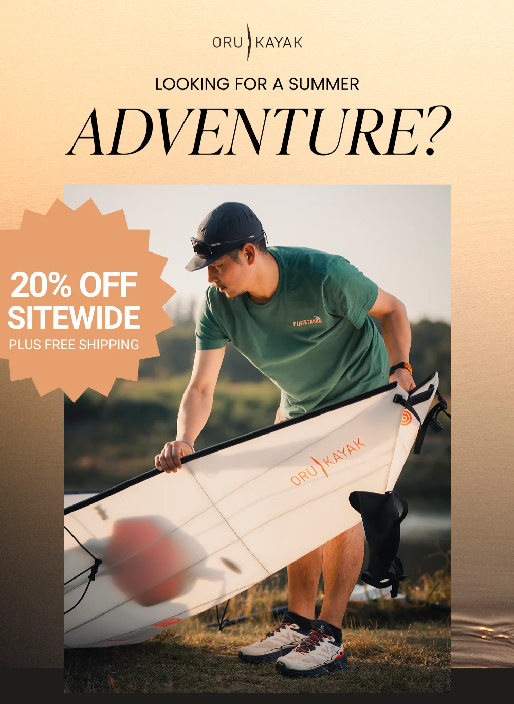 Memorial Day Extended! 20% OFF Sitewide + Free Paddle
