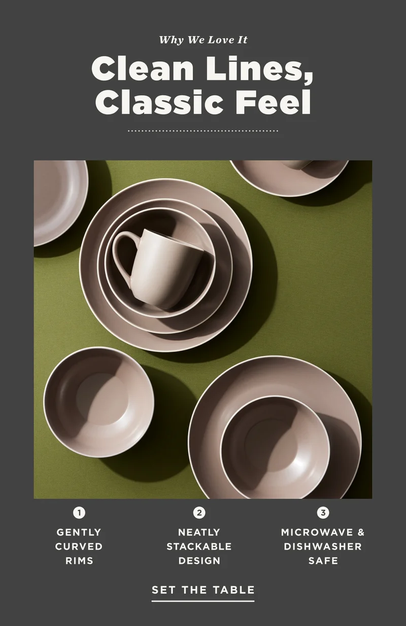 SET THE TABLE