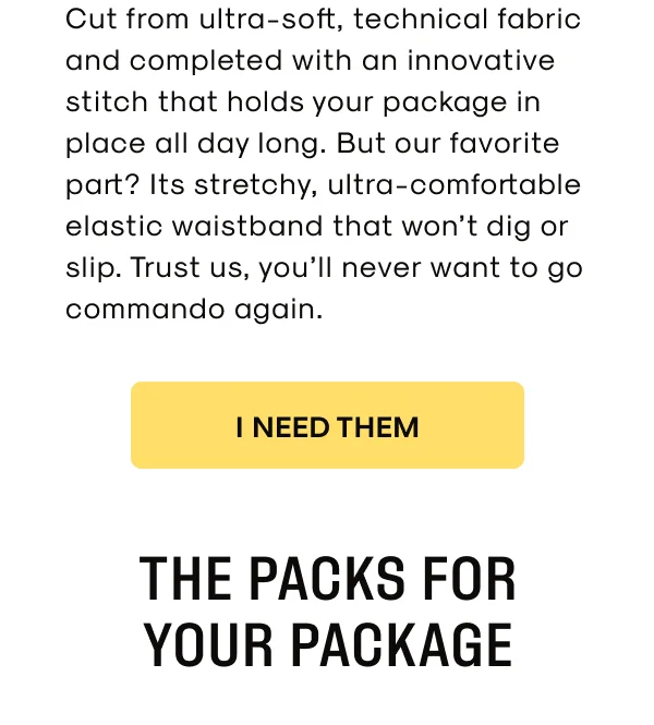 The Packs For Your Package