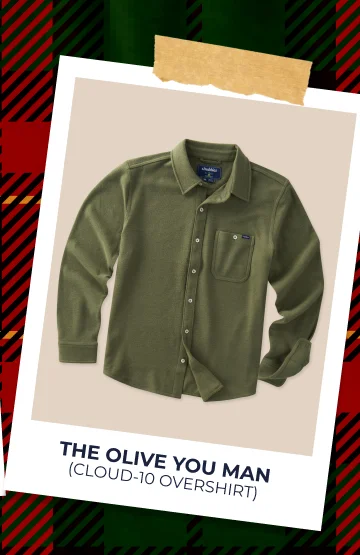 Cloud-10 Overshirt: The Olive You Man