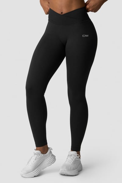 Image of Ignite Seamless V-waist Tights Black